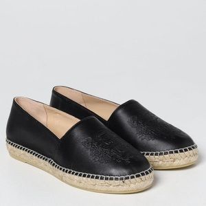Kenzo tiger black espadrilles shoes